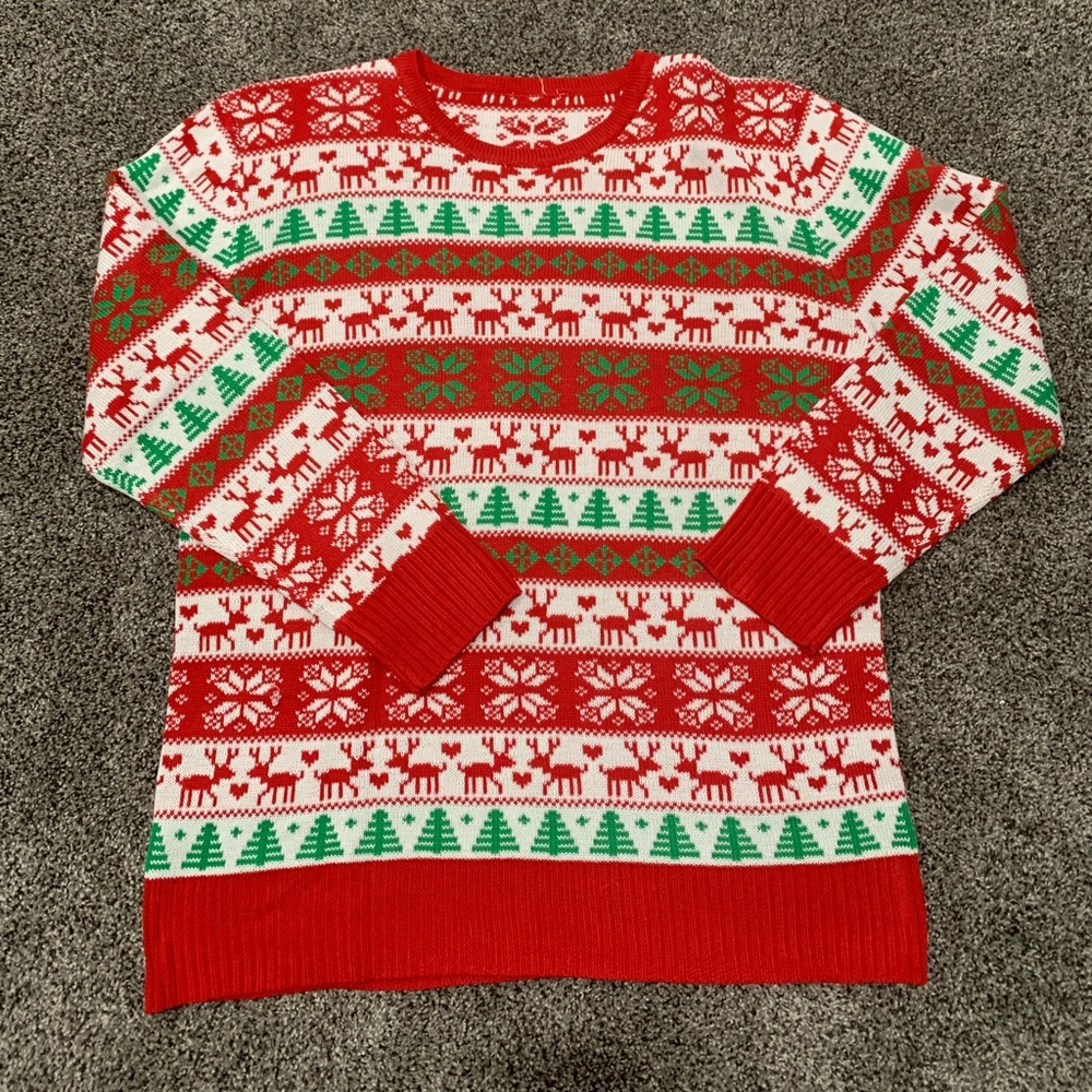 Size large Xmas sweater